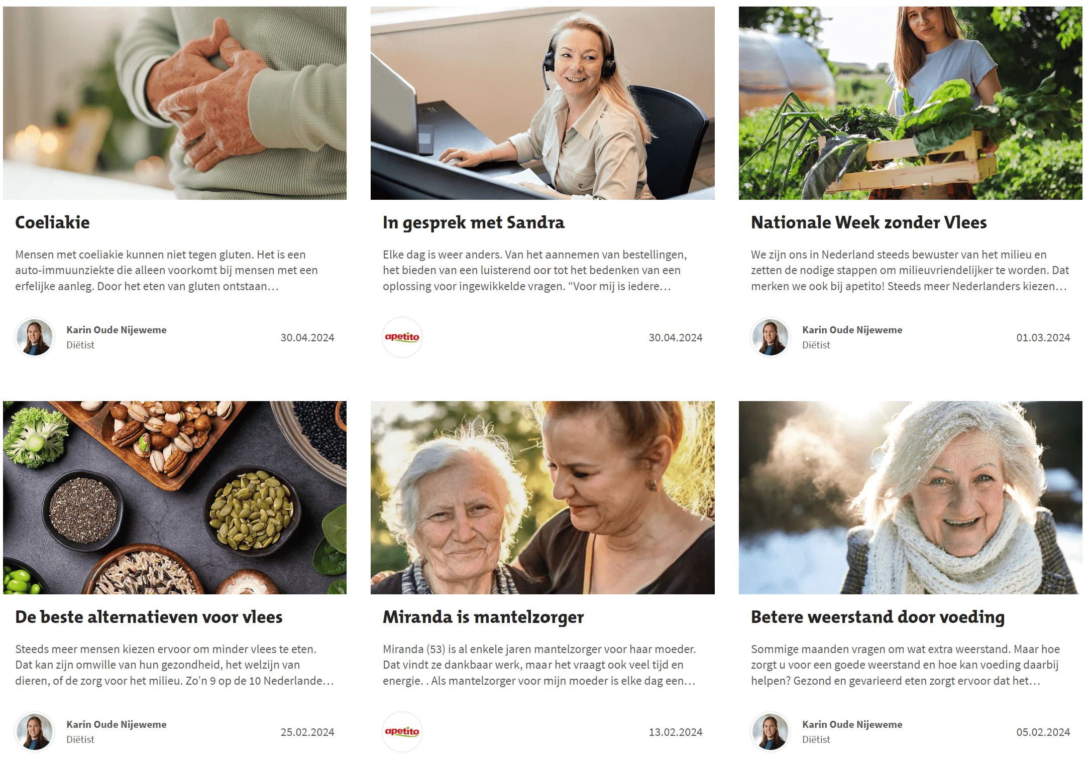 Ontdek het blog van apetito