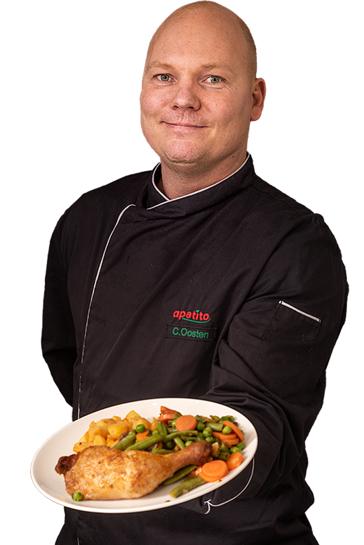 Chris Oosten, chef-kok apetito
