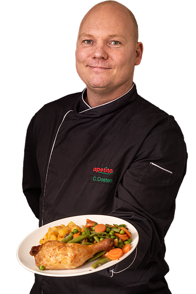 Chris Oosten, chef-kok apetito